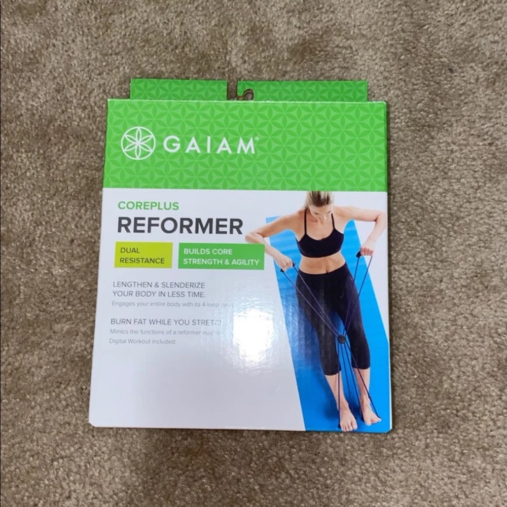 Gaiam core reformer plus